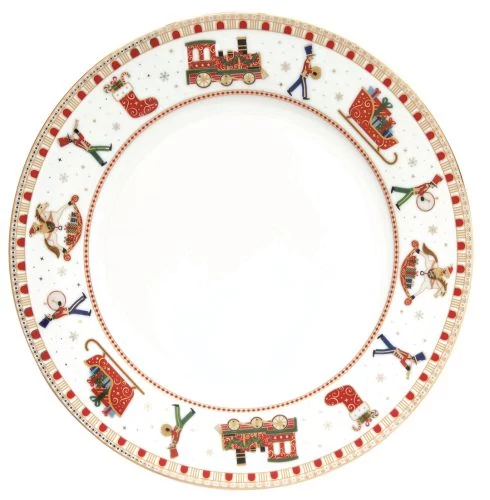Porcelán lapostányér 26,5cm, Polar Express, R2S.942EXPR