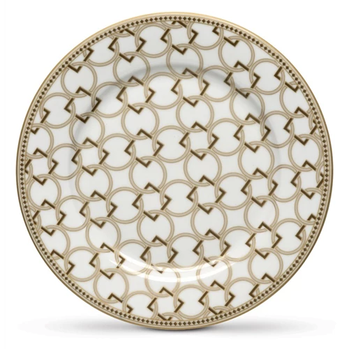 Porcelán desszerttányér 19,5cm, Déco, P.M.PM0122DECO