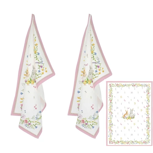 Konyharuhaszett 2db-os 50x70cm,100% pamut, Happy Easter, R2S.2634EAST