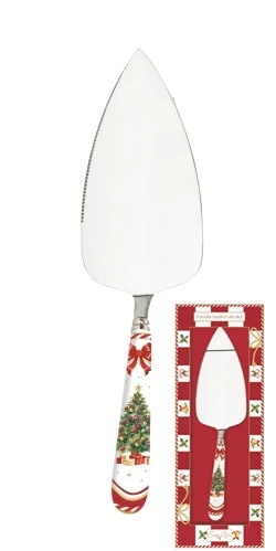 Rozsdamente süteményeslapát porcelánnyéllel, Christmas Tale, R2S.967CTAL