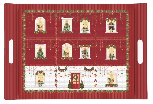 Műanyag tálca 49x34cm, Atmosphere, Festive Avenue, R2S.300FEAV