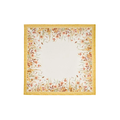 Asztalterítő 100x100cm, pamut, Giardino d'Autunno, N.S.HTH241002