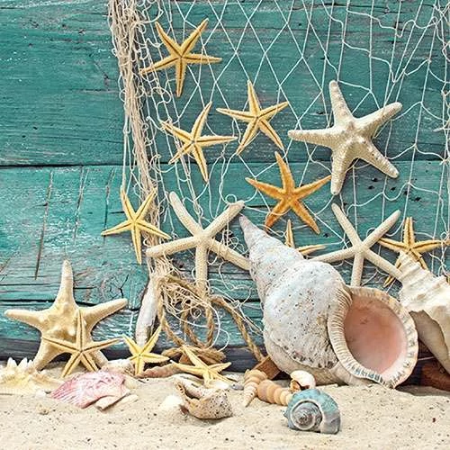 Starfish papírszalvéta 33x33cm, 20db-os, AMB.13310365