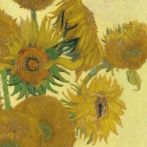 Van Gogh Sunflower papírszalvéta 33x33cm,20db-os, AMB.13311800