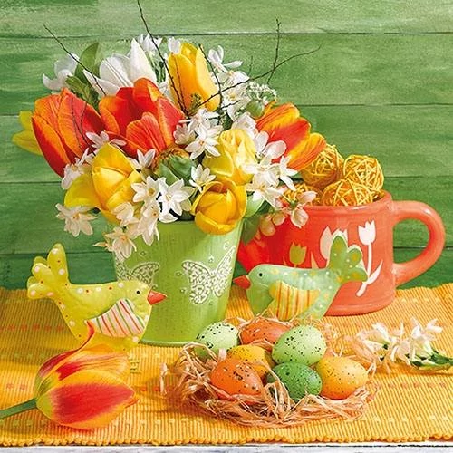 Easter Life papírszalvéta 33x33cm,20db-os, AMB.23314135