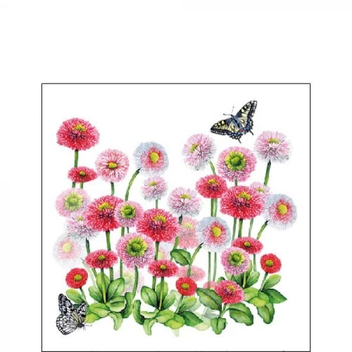 Bellis papírszalvéta 25x25cm, 20db-os, AMB.12514950