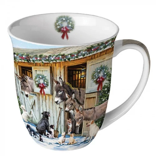 Animal Friends porcelánbögre 0,4L, AMB.38416575
