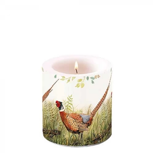 Glorious pheasant átvilágítós gyertya 8x7,5cm, AMB.19217515