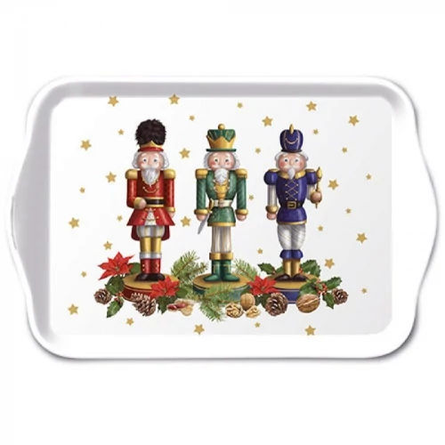 Bearded nutcracker műanyag kistálca 13x21cm, AMB.33718090