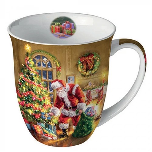 Gifts under Christmas tree porcelánbögre 0,4l, AMB.38418900