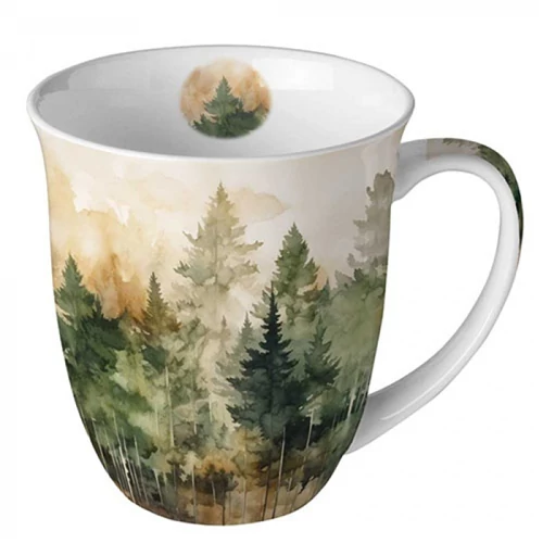 Evergreen trees porcelánbögre 0,4l, AMB.18418825