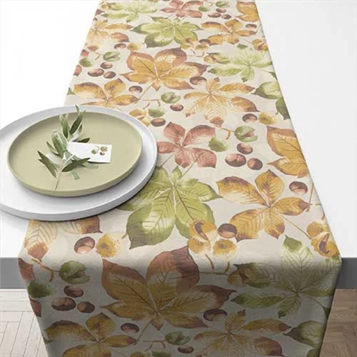 Castanea asztali futó 40x150cm, 100% pamut, AMB.16619715