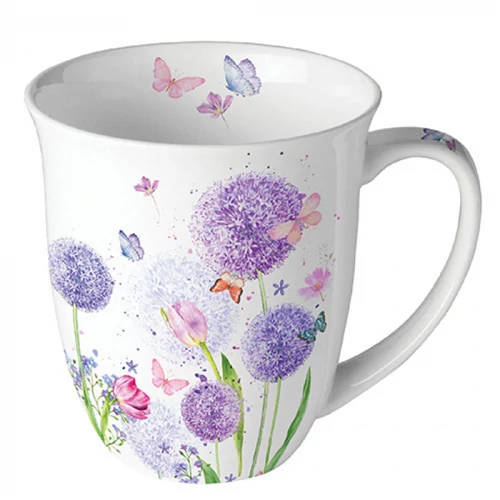 Flower beauty porcelánbögre 0,4l, AMB.18419325