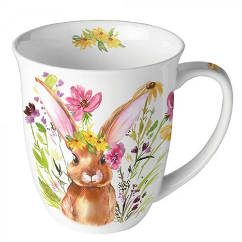 Girl bunny porcelánbögre 0,4l, AMB.28418425