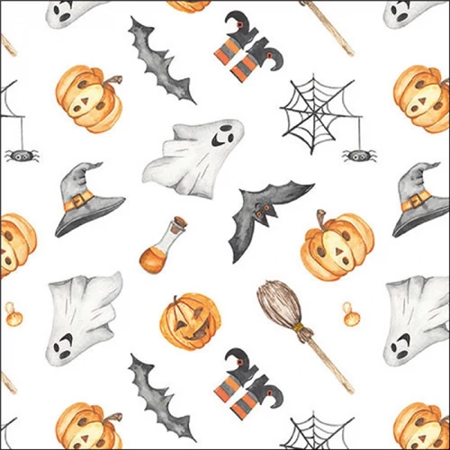Happy Halloween papírszalvéta 33x33cm, 20db-os, AMB.13319920