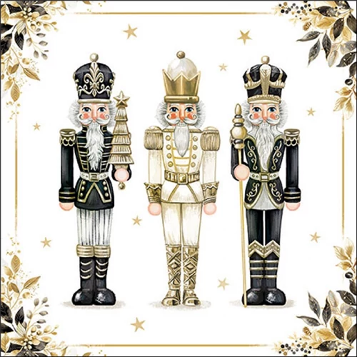 Royal nutcrackers papírszalvéta 33x33cm, 20db-os, AMB.33319990