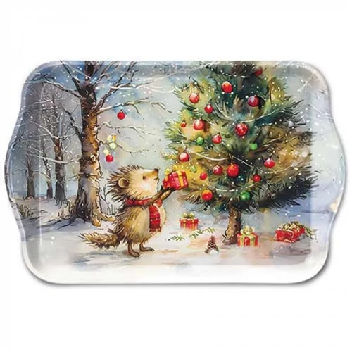 Present for hedgehog műanyag kistálca 13x21cm, AMB.33720105