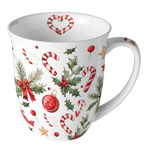 Christmas Elements porcelánbögre 0,4l, AMB.38420290