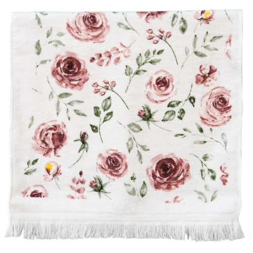 Konyhai kéztörlő 40x66cm, pamut, Rustic Rose, CLEEF.CTRUR