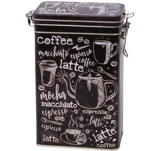 Fémdoboz 122x78x196mm, 500g, Macciato, T.B.MAC336