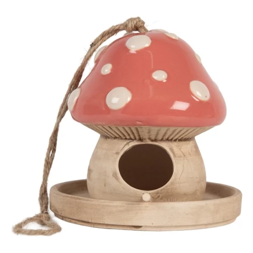 Kerámiagomba madárház 13x13cm, CLEEF.6CE2320
